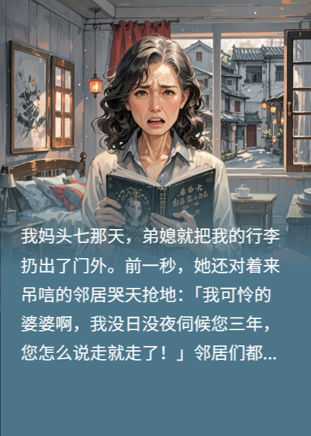 我媽走后，弟媳連夜把我掃地出門