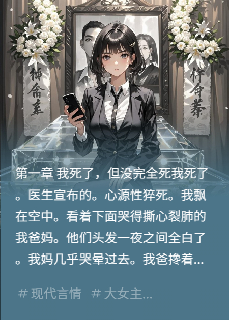 我在自己葬禮上直播嘎了渣男小三