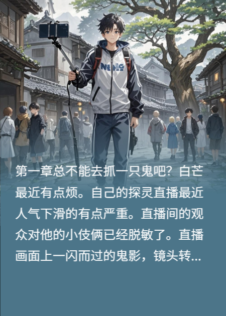白芒的探灵直播+早期章节（十七声蝉）阅读