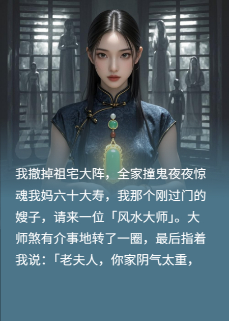 嫂子誣我為邪祟，我好心讓他們見見真魔頭