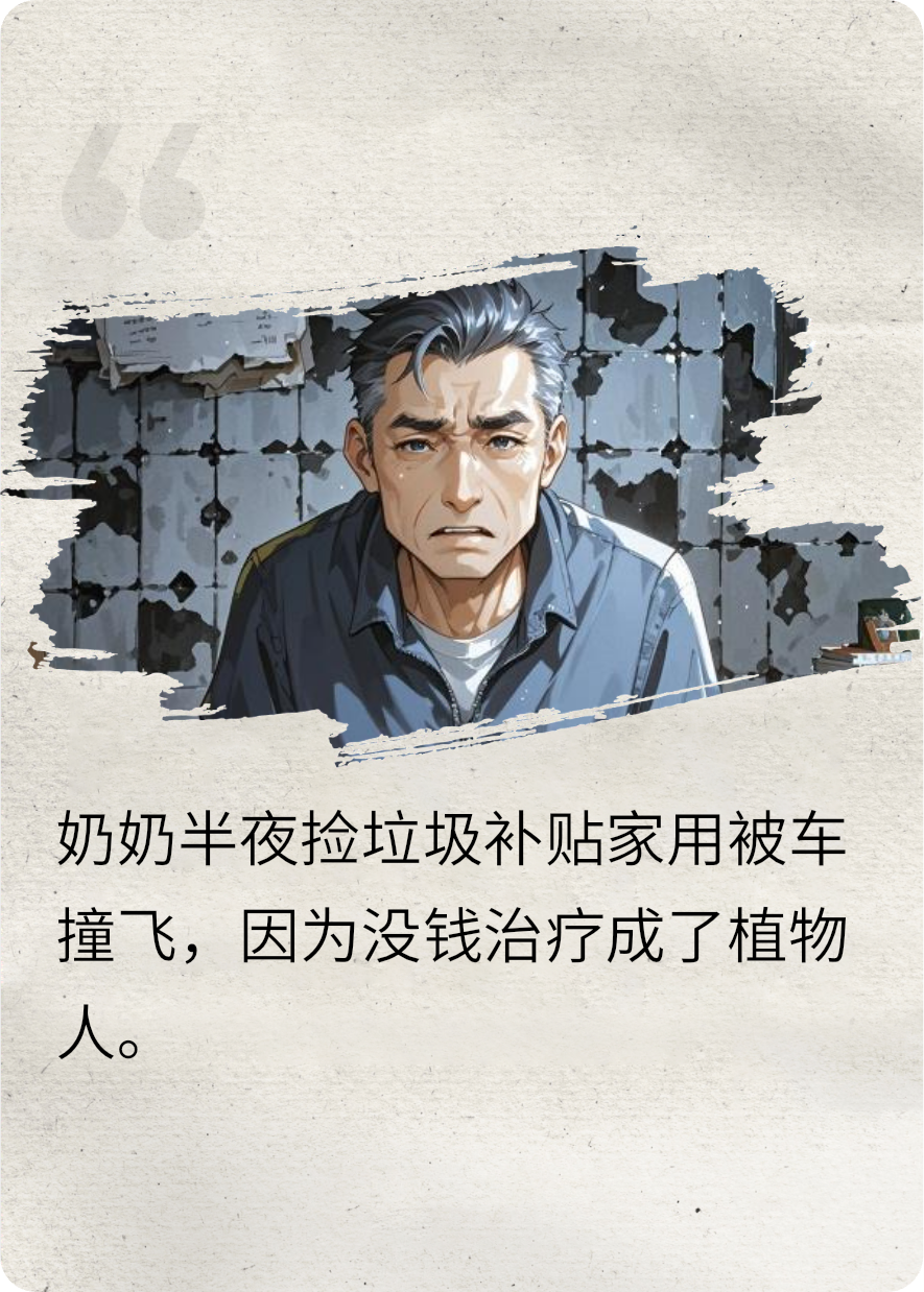 奶奶被撞飞，妻子给肇事者请律师