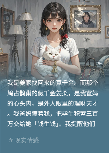 假千金炫理財？我逼她跪求別報警