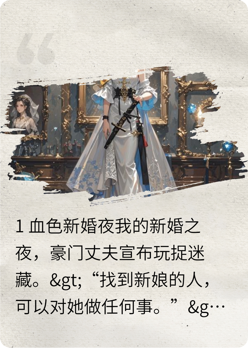 血染的白色嫁衣