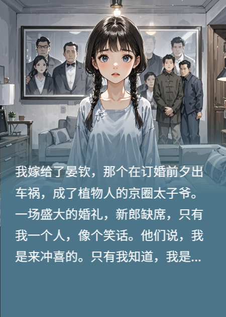 嫁給植物人老公后，他噶我腰子
