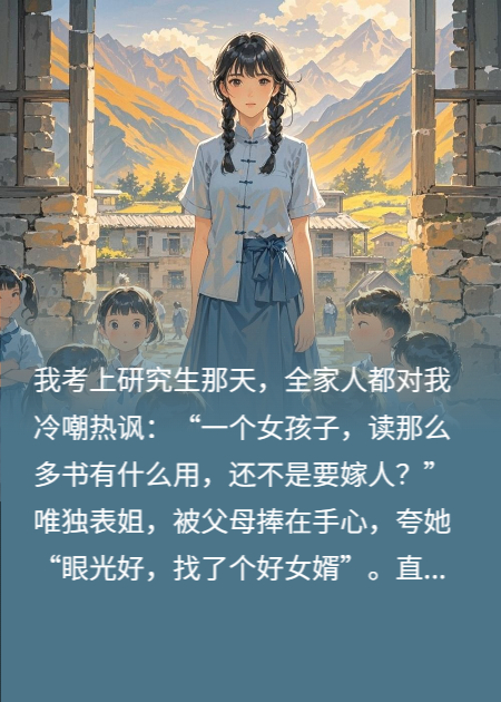 家里嫌我考研窮，我反手點亮山村