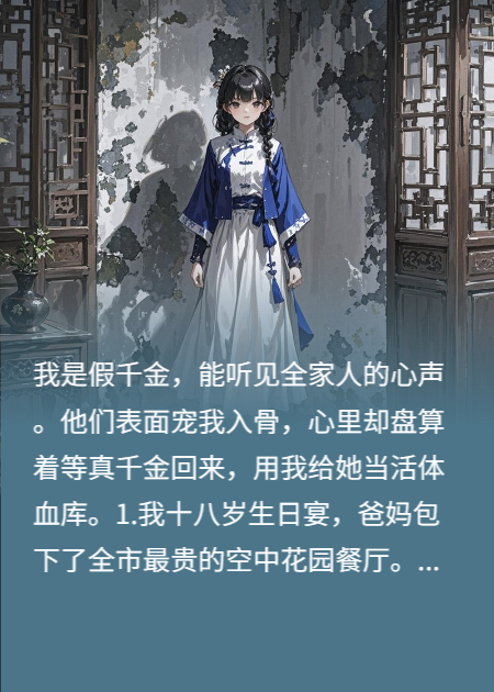 鳩占鵲巢十八年，我成了全家的寶