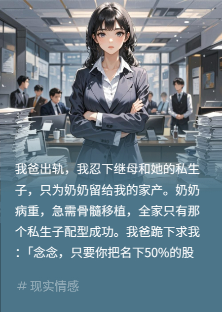 奶奶病危？拔管送終，繼承千億