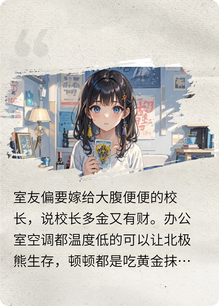 我劝她别嫁老头，她把我摁进蹲坑