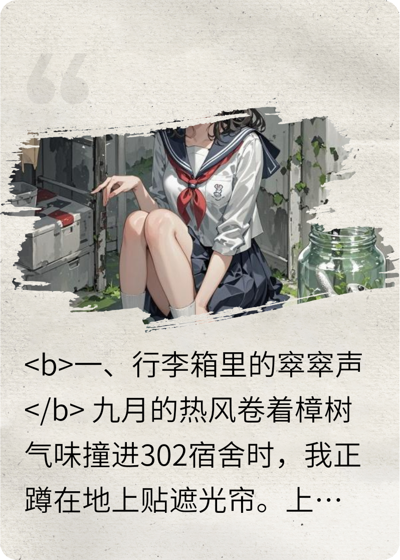 蛇蝎舍友（苏曼林薇陈雨）全篇在线+序章+热门章节 