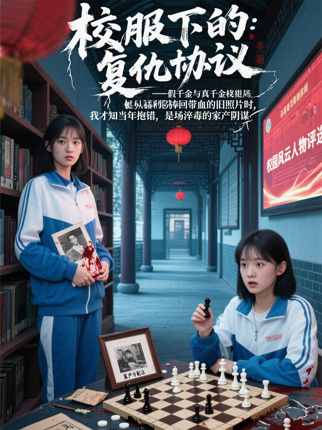校服下的復(fù)仇協(xié)議：假千金與真千金的校園棋局