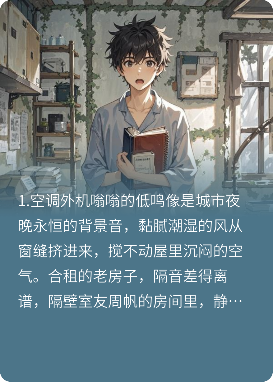 日記告訴我，室友十年前就死了