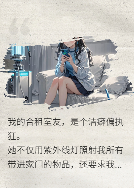 潔癖室友總說外面臟，但每晚都撿回我扔掉的垃圾