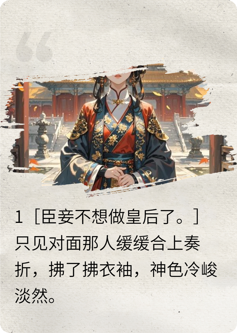 惦記故鄉(xiāng)山河，這皇后我不當(dāng)了