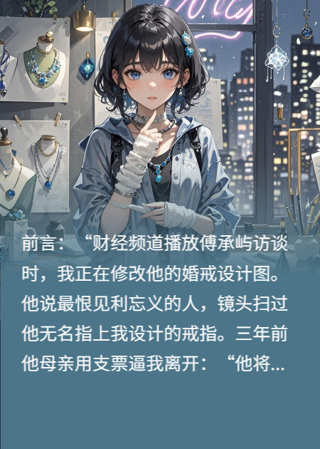 首席設計師失聲后傅總瘋了