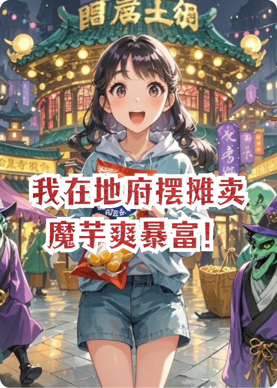 我在地府?dāng)[攤賣魔芋爽暴富