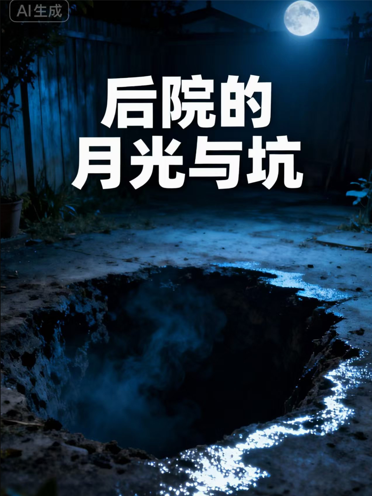 后院的月光与坑