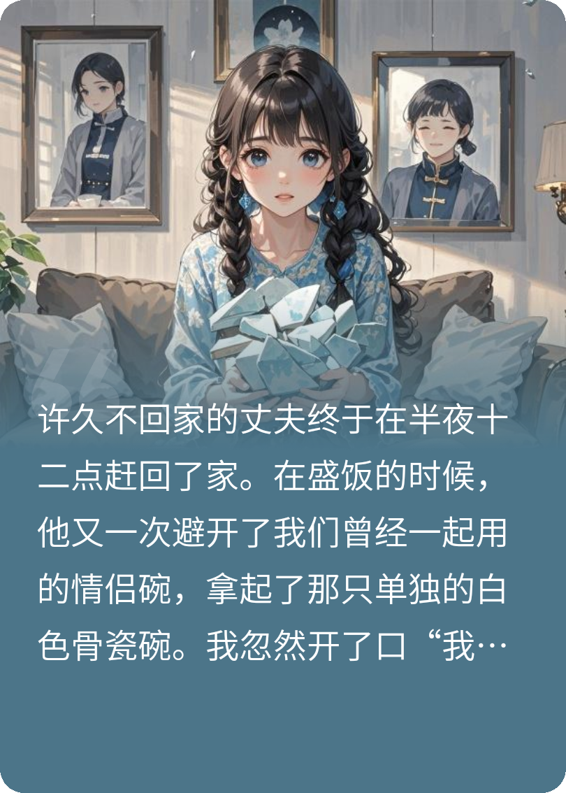 丈夫再一次不用情侶碗我提出離婚