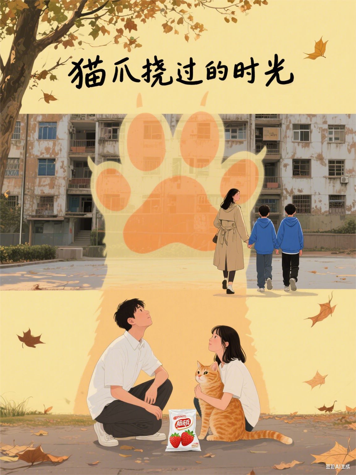 貓爪撓過的時光