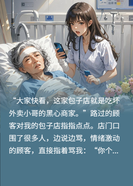 送免費(fèi)的包子，卻被毒打一頓