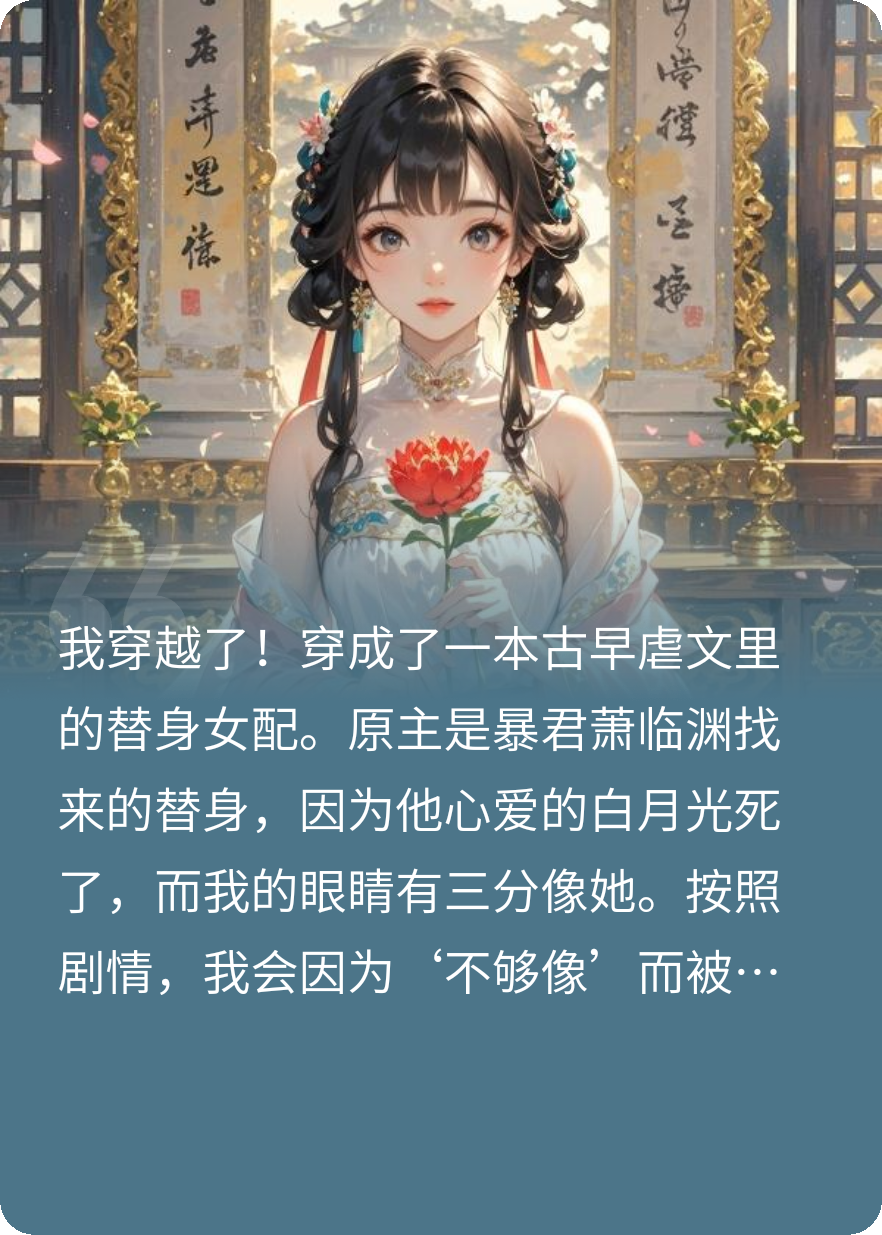 穿成替身后发现我才是白月光（想遇周荡荡）热文推荐+新章速递列表