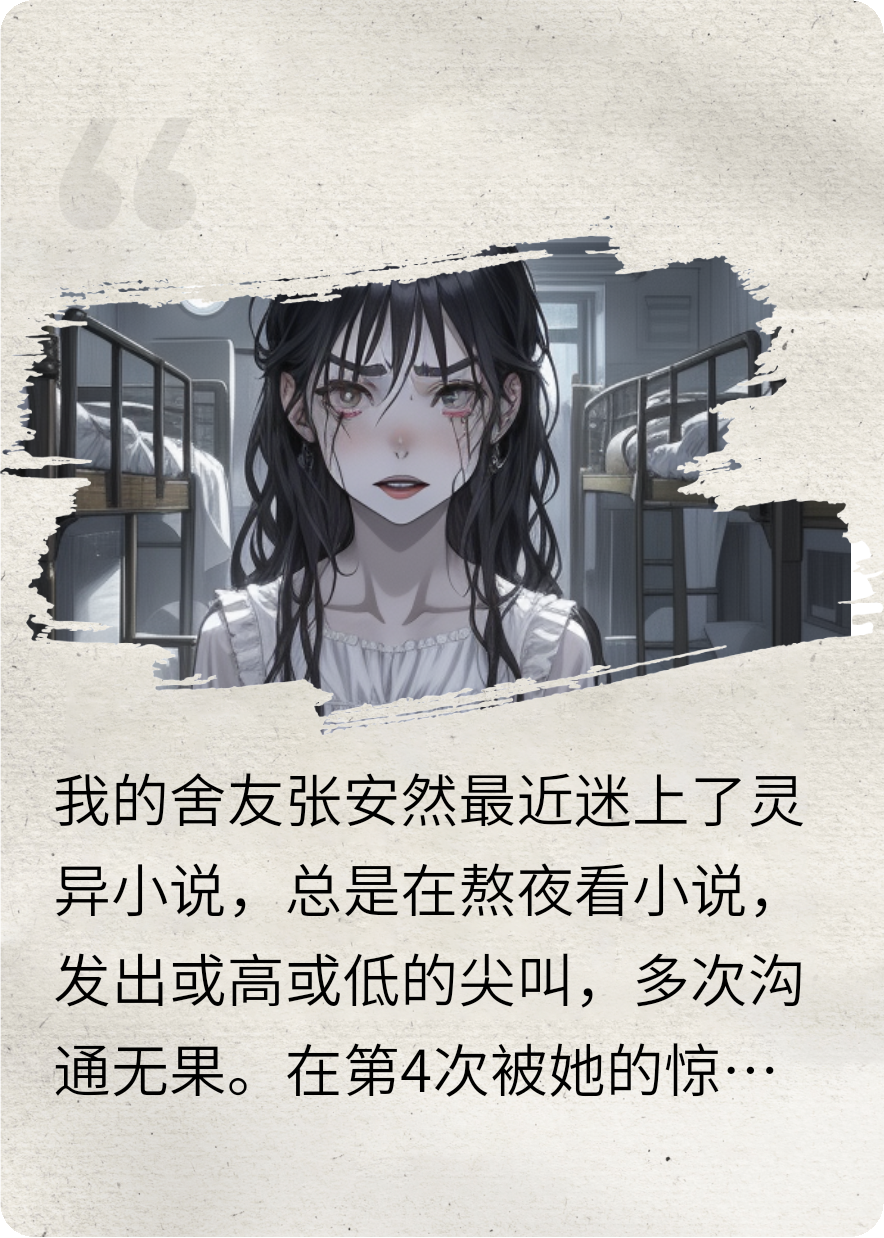 吓唬室友后，我成为了捉鬼师
