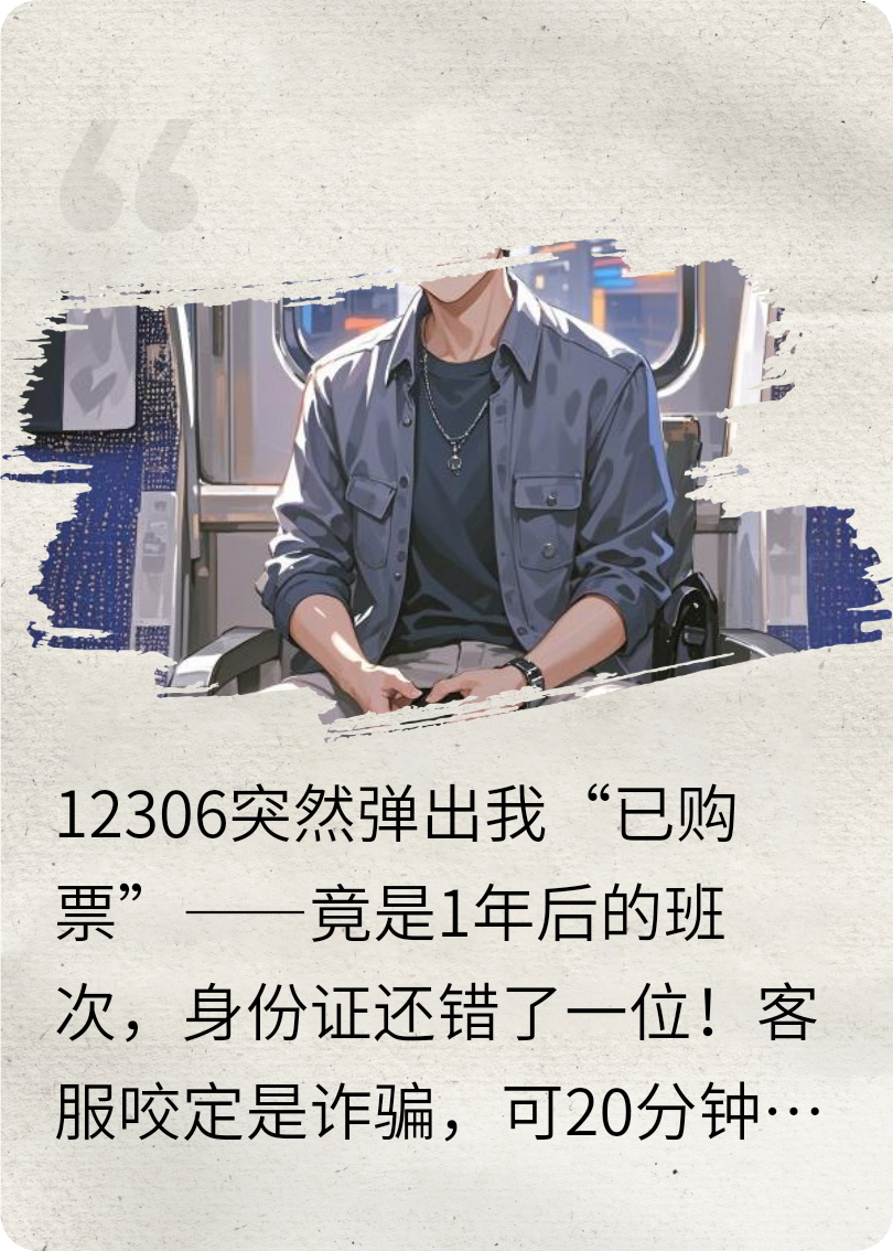 一份12306幽靈訂單