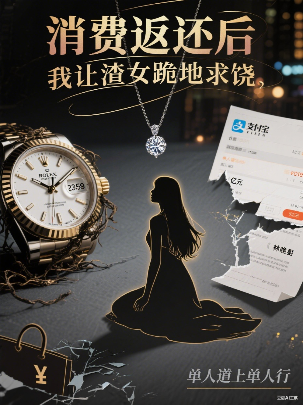 消費(fèi)返還后我讓渣女跪地求饒