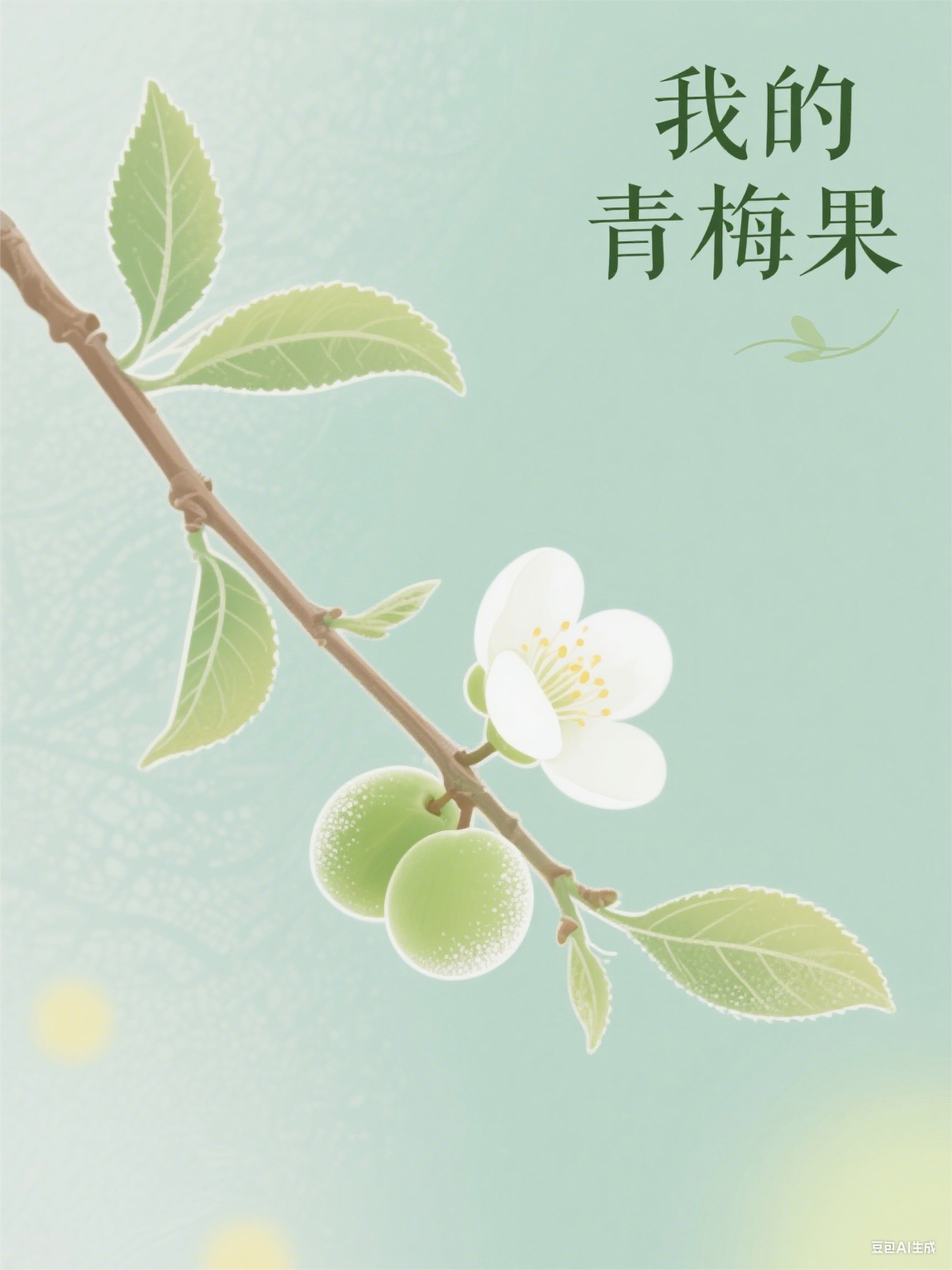 一顆青梅果