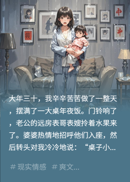 年夜飯我掀桌，婆家全員火葬場(chǎng)