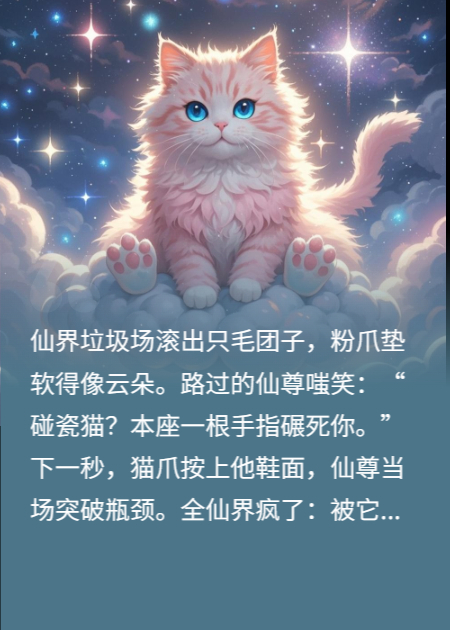 被萌貓碰瓷后仙界大佬真香了