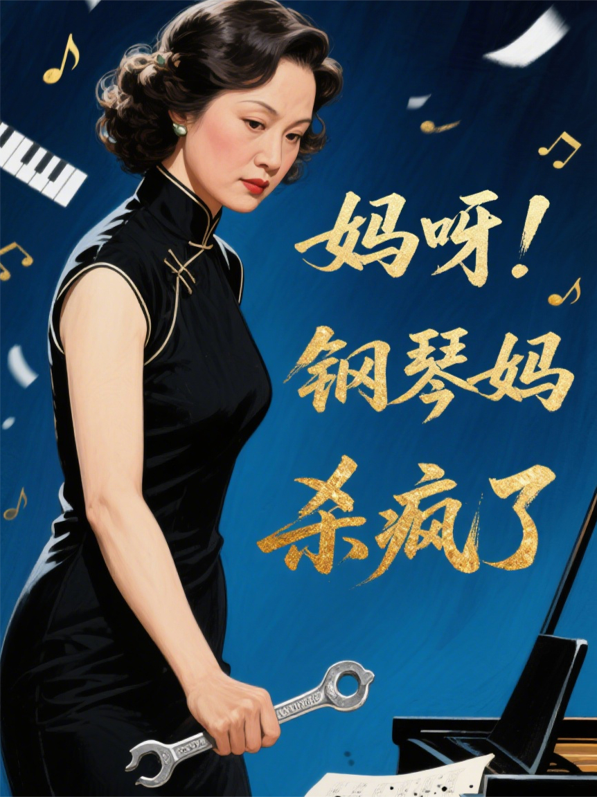 媽呀！鋼琴媽殺瘋了