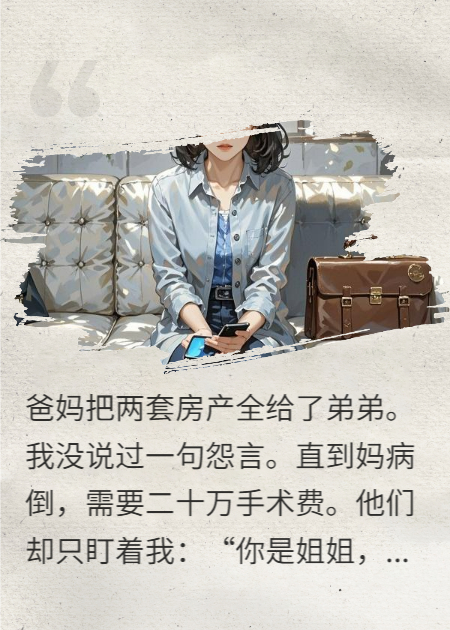 分房沒我份，生病爸媽卻讓我出錢，我?guī)蓭熒祥T討說法