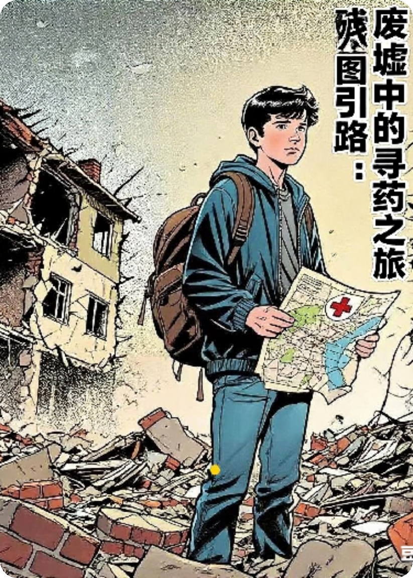 殘圖引路：廢墟中的尋藥之旅