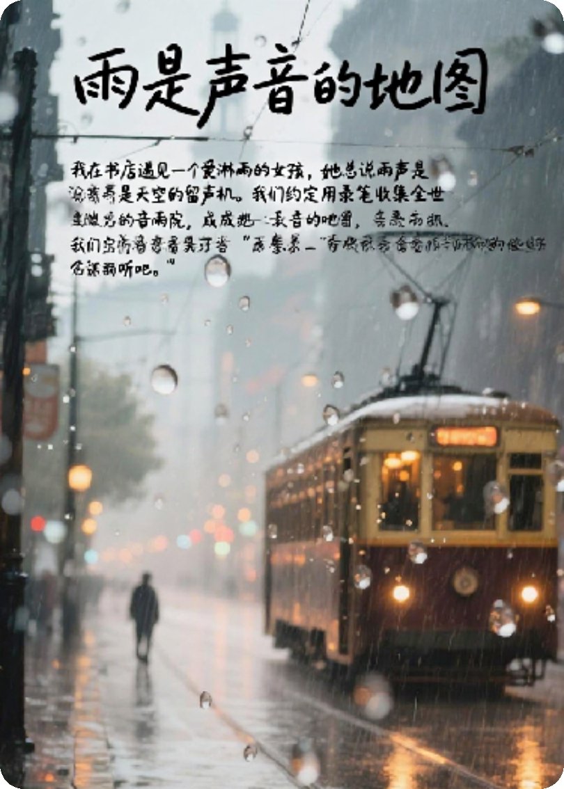 雨是声音的地图