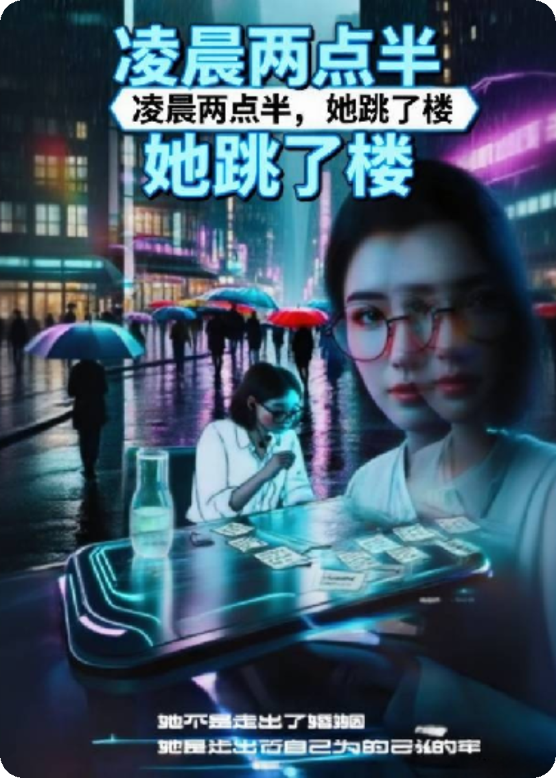 凌晨?jī)牲c(diǎn)半，她跳了樓