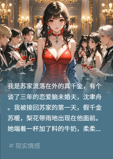 假千金欲刀我，轉(zhuǎn)手遞刀未婚夫