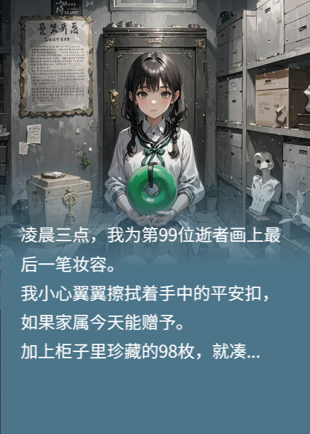 我縫碎尸，他用死人骨珠哄新歡