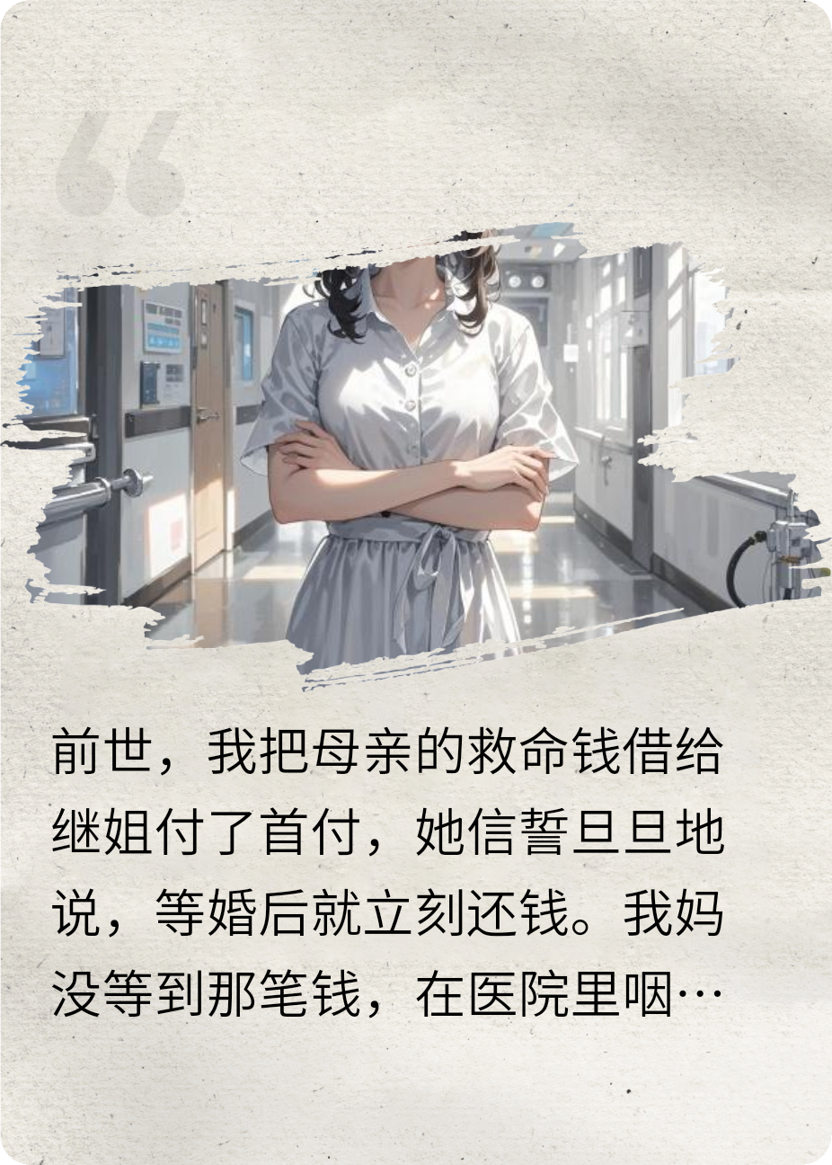 騙了我媽救命錢的繼姐火葬場了