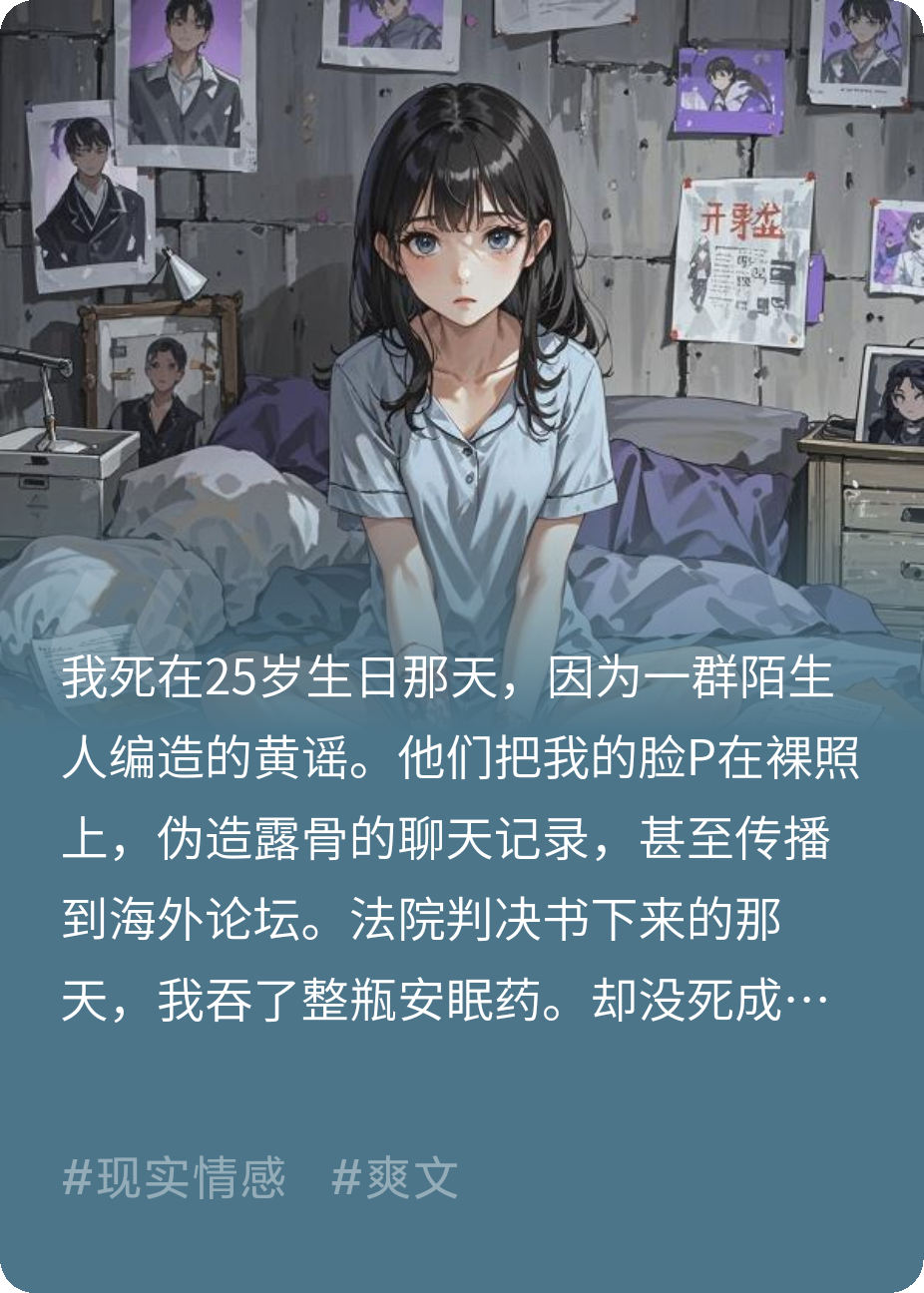 被造黃謠后，我全網(wǎng)直播讓人渣淪為陰溝里的老鼠