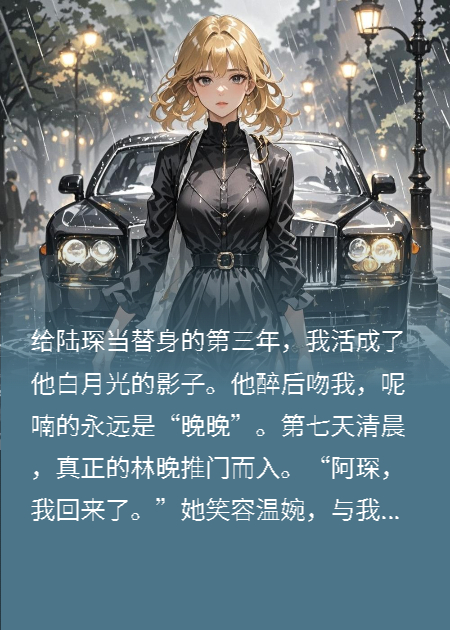 總裁白月光替身，我跑路被抓