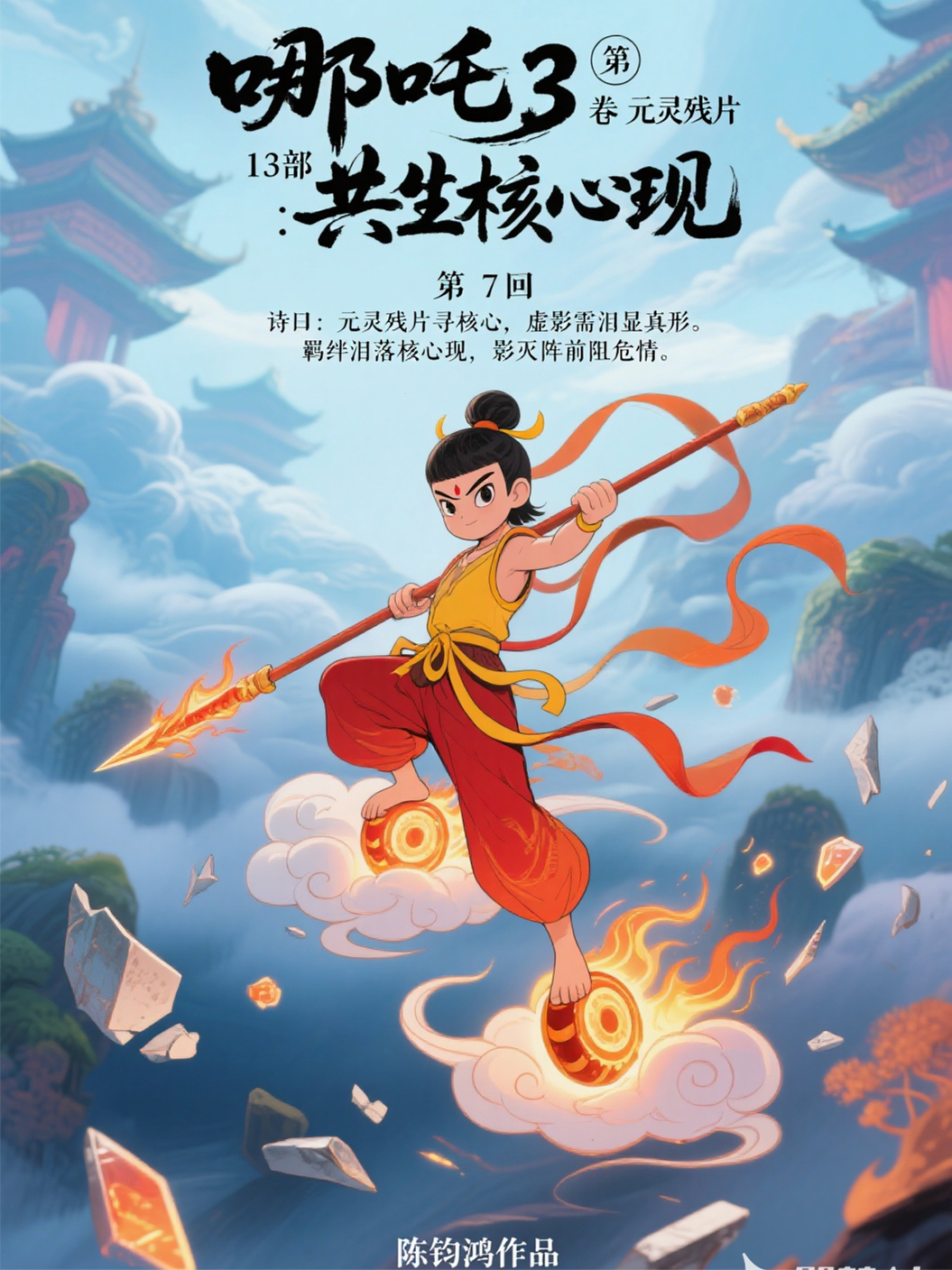 哪吒3卷第13部影紋共生第7回元靈殘片：共生核心現(xiàn)