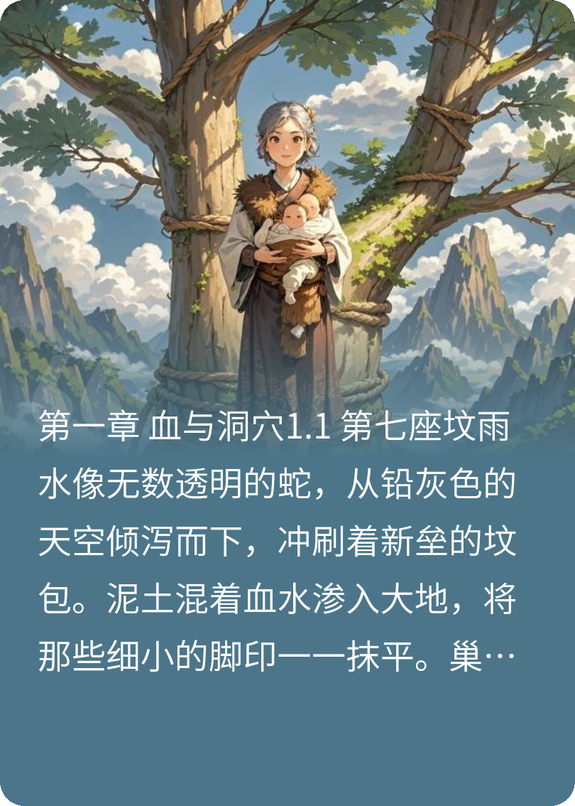 关于树屋平台树皮上的内容在哪本小说里？