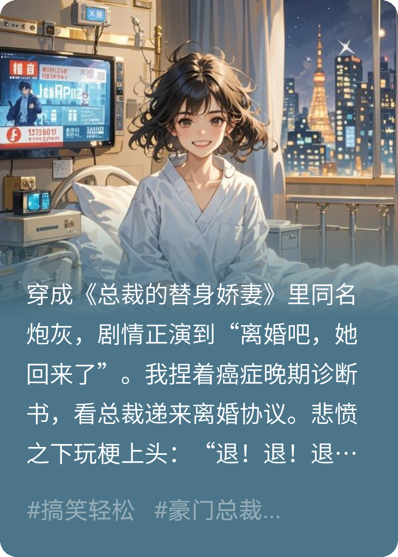 我靠玩梗把虐文崩成沙雕团宠全章在线下载_早期章节+后续（厉廷深顾清漪）