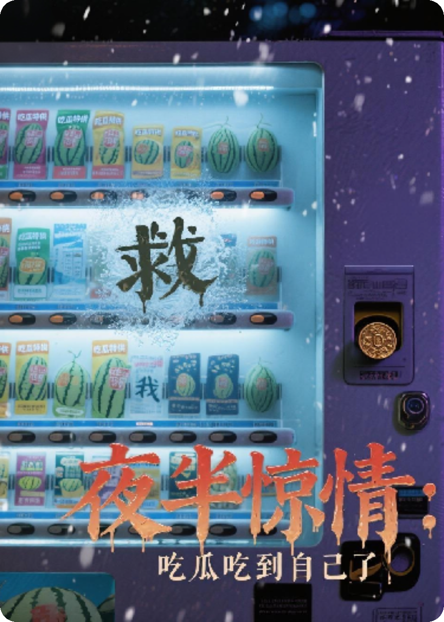 夜半驚情：吃瓜吃到自己了