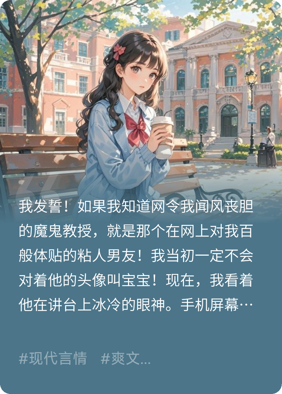 高冷教授？不，是我的粘人男友！