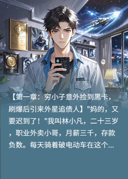 窮小子撿到一張黑卡，刷爆后才發(fā)現(xiàn)是外星人工資卡