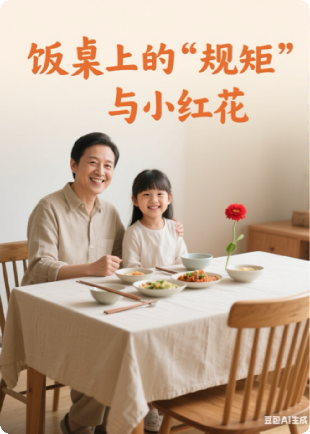 飯桌上的“規(guī)矩”與小紅花