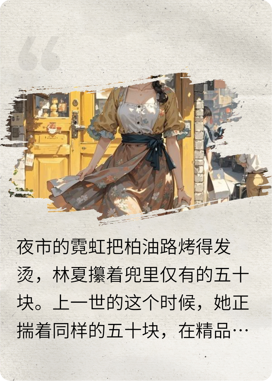 重生后我靠擺攤踹翻了富二代