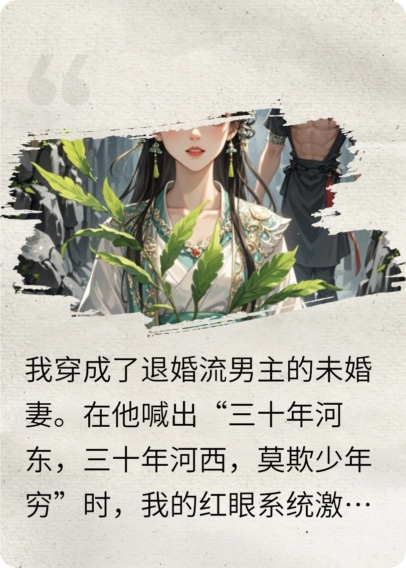 穿成男主未婚妻，我綁定紅眼系統(tǒng)