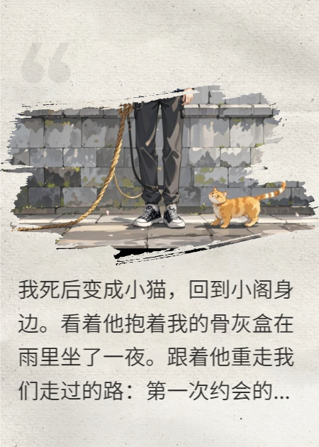 死后變成小貓，看著男友談戀愛